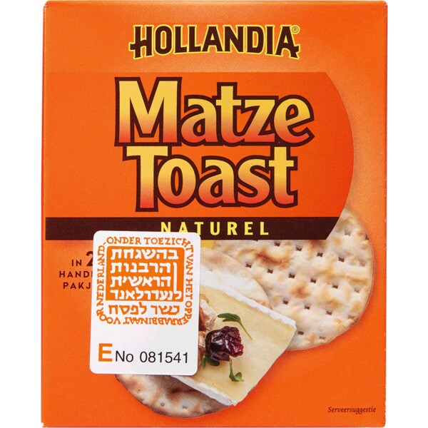 Comprar Mini Crackers Matze Kosher embalagem 100 g · Hollandia