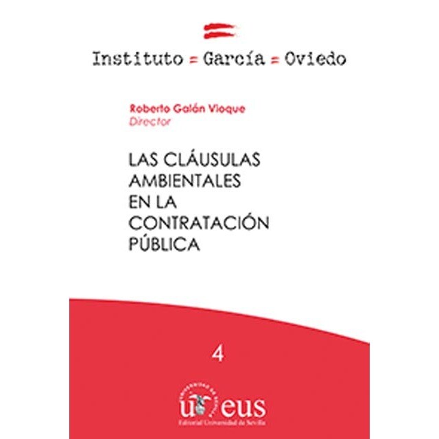 Las cláusulas ambientales en la contratación pública (Tapa blanda)