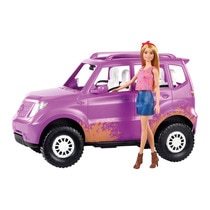 el coche de la barbie