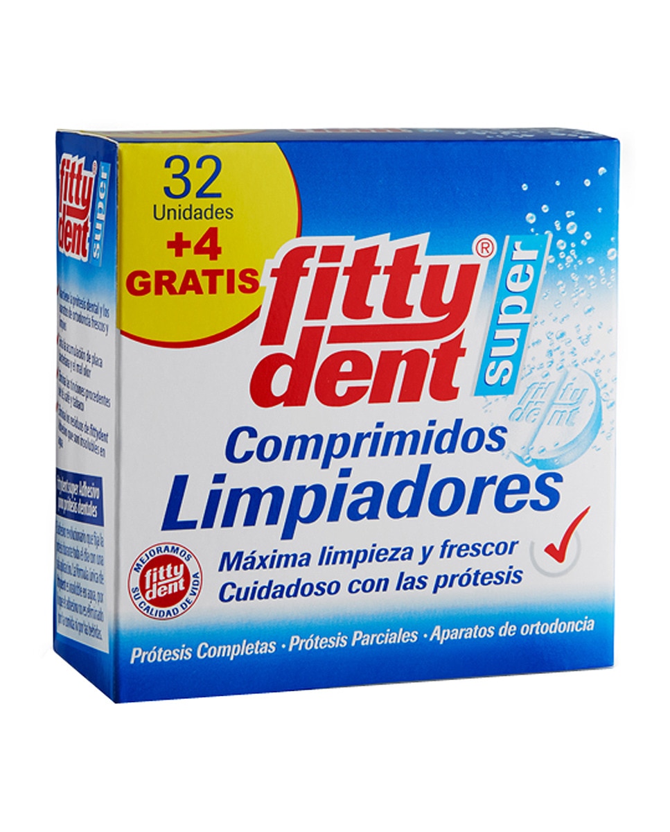 Fittydent - 32 Comprimidos Limpiadores Fittydent.