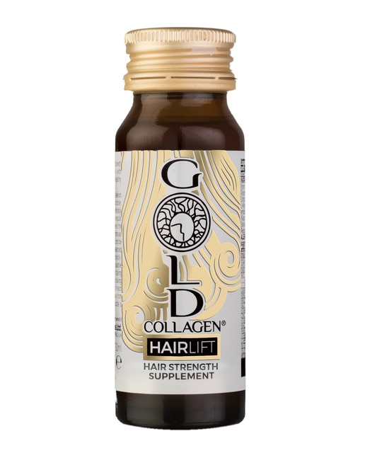 10 Frascos Hairlift Gold Collagen