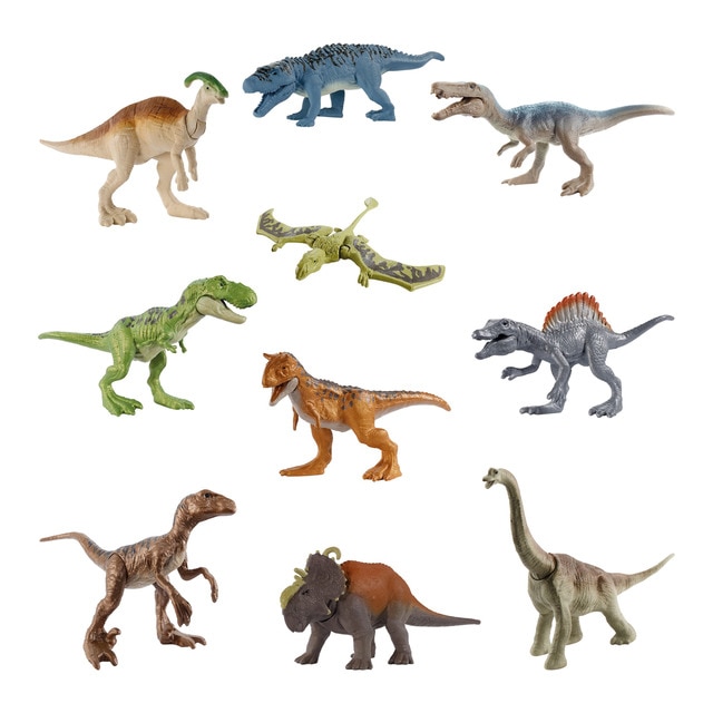 los juguetes de los dinosaurios