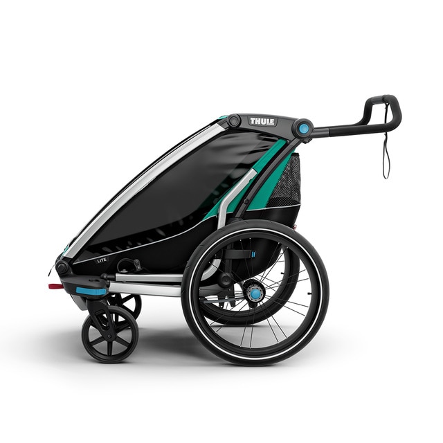 Silla de paseo gemelar Thule Chariot Lite 2 azul