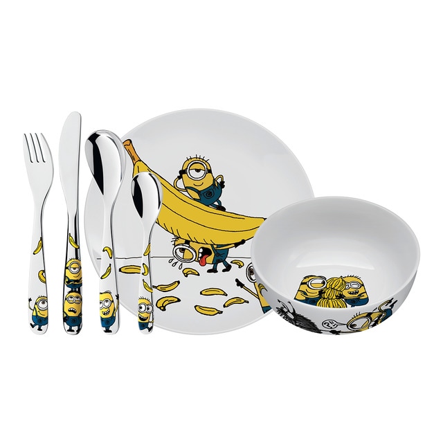 Cubertería infantil 6 piezas Minions WMF