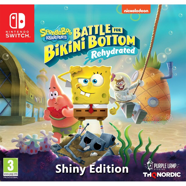Bob Esponja Battle for Bikini Bottom: Rehydrated Shiny Edition Nintendo Switch