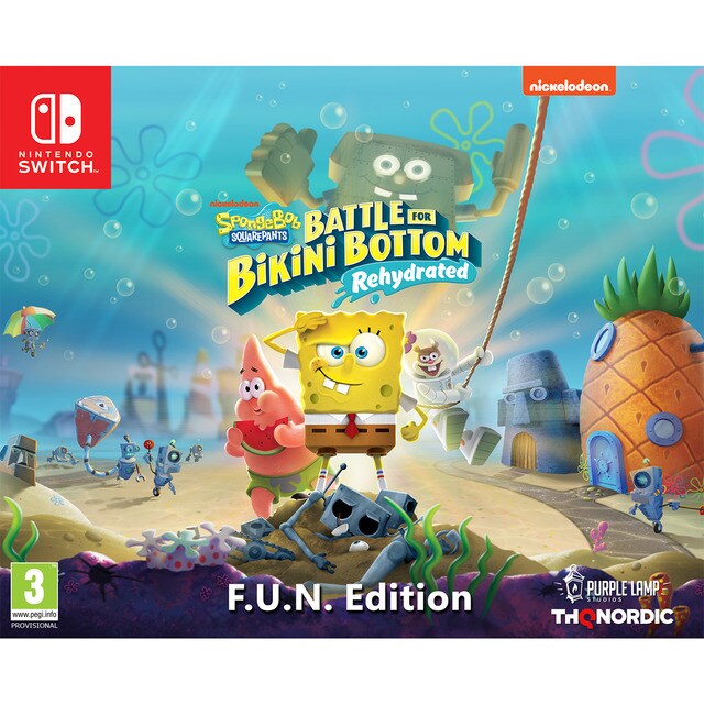 Bob Esponja Battle for Bikini Bottom: Rehydrated F.U.N Edition Nintendo Switch