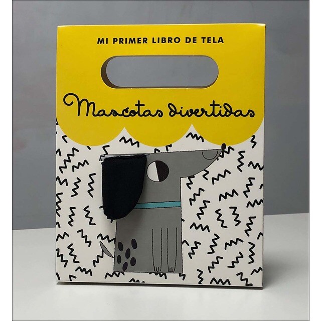 Mascotas divertidas: Mi primer libro de tela