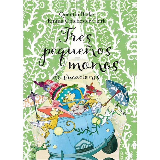 Tres pequeños monos de vacaciones (Tapa dura)