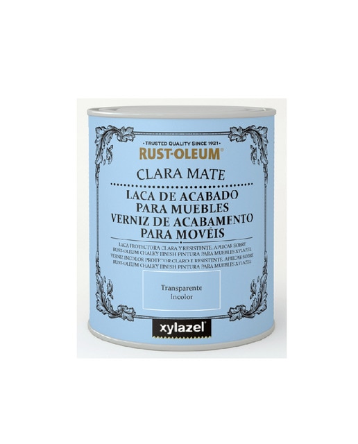 Rust Oleum - Laca para Acabado Muebles Claro Mate.