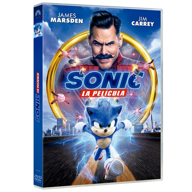 peluche sonic el corte ingles
