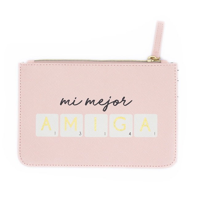 Neceser Mi Mejor Amiga Draeger Rosa Negro y Dorado.