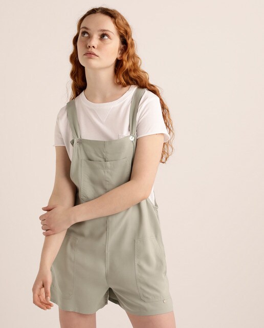 coloured dungarees