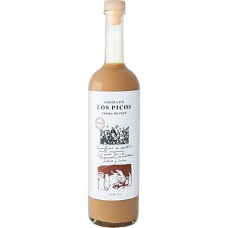 CREMA DE LOS PICOS coffee cream liqueur bottle 50 cl