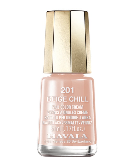 Esmalte de uñas Beige Chill 201 Mavala Color