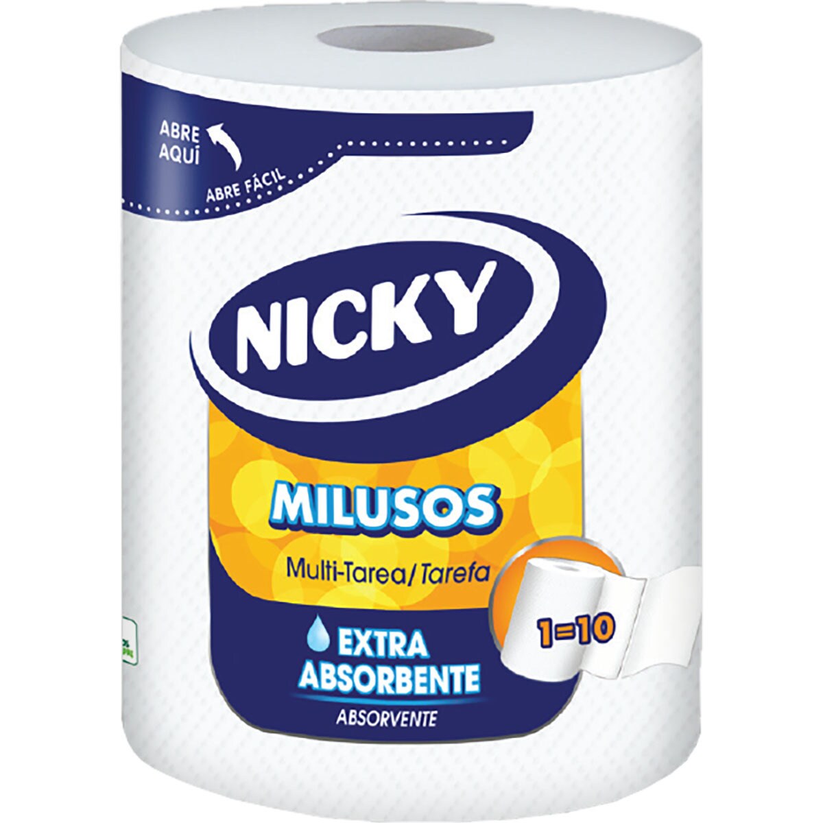 Buy Compact multipurpose kitchen roll packet 1 roll · NICKY · Supermercado El Corte Inglés