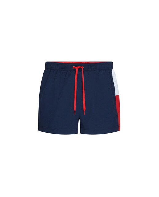 mens navy blue swim trunks