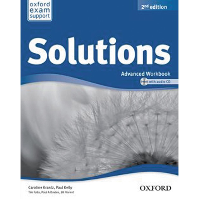 Solutions 2nd edition Advanced. Workbook and Audio CD Pack