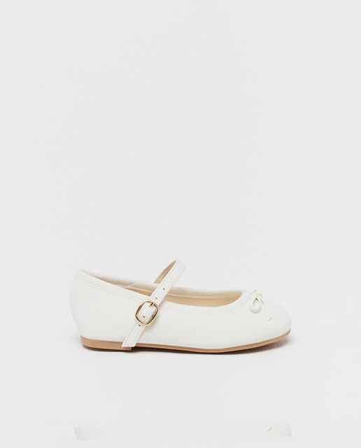 ballerine blanche bebe fille