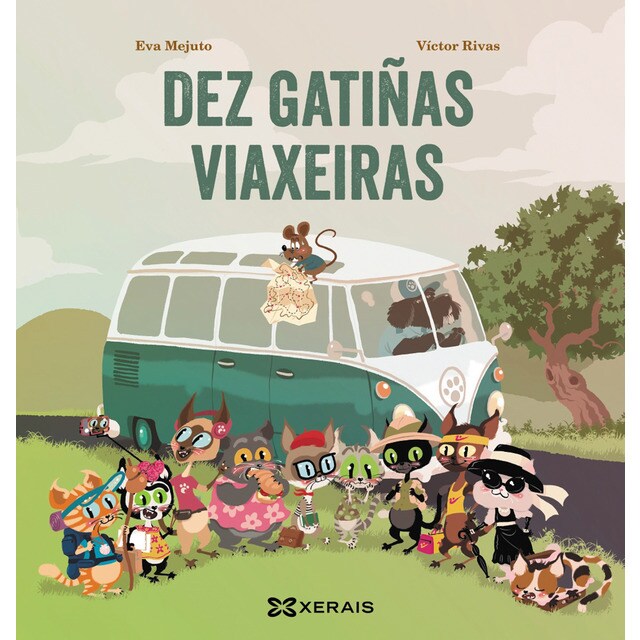 Dez gatiñas viaxeiras (Tapa dura)