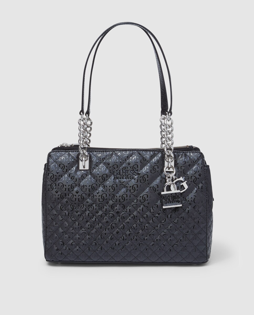 bolso acolchado guess