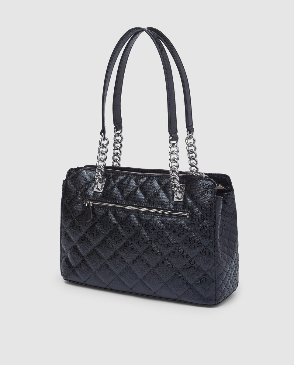 Bolsas De Mano Guess Gathered Clutch Mujer Negras Mexico Clutch