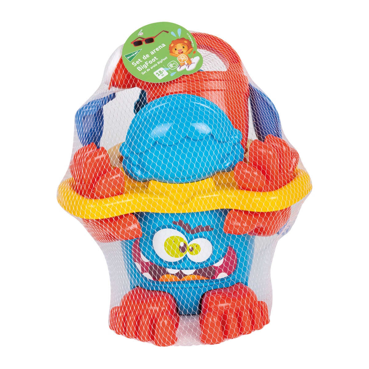 El Corte Inglés - Juguete De Playa Set De Arena Cubo Con Accesorios Big Foot El Corte Inglés.