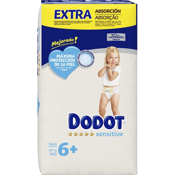 pañales dodot talla 6