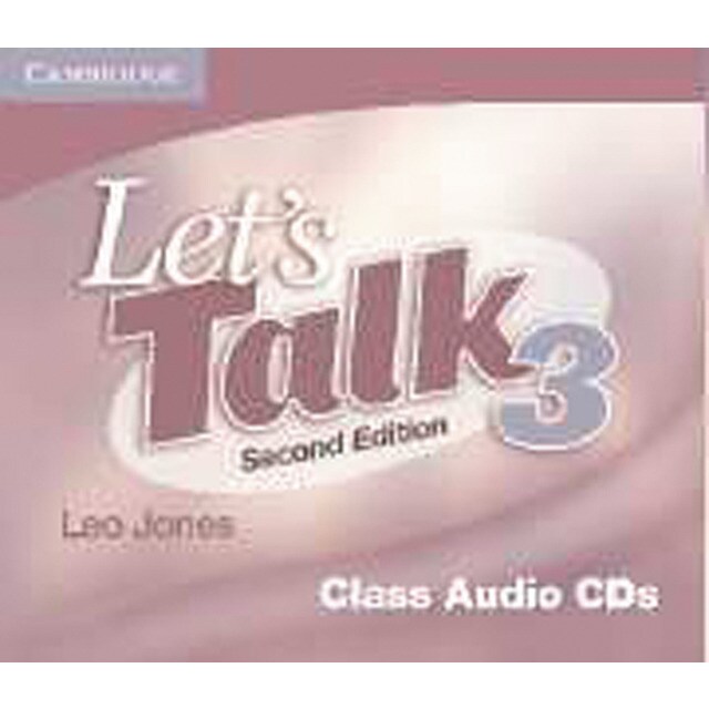 Let's talk level 3 class audio cds (3) 2nd edition