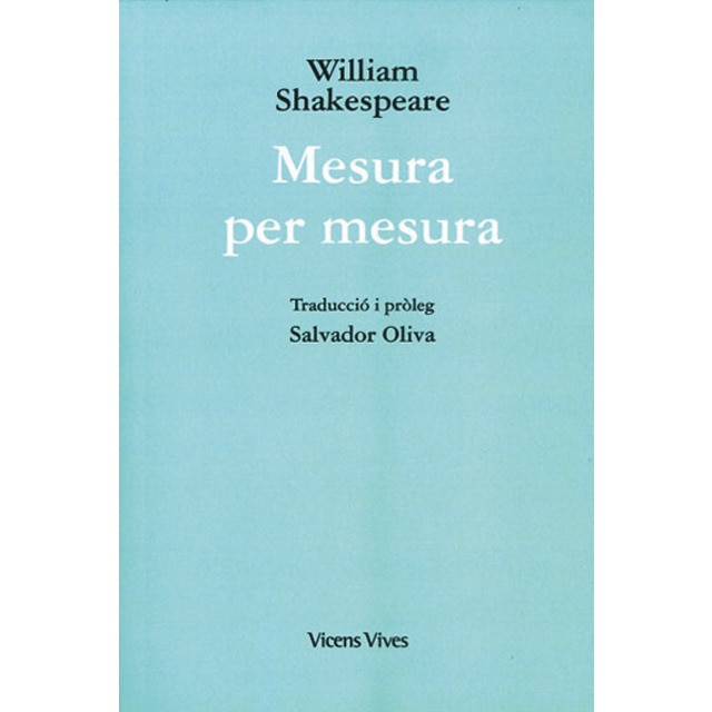 MESURA PER MESURA (ED. RUSTICA) (Tapa dura)