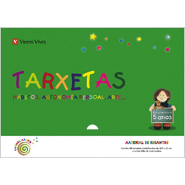 Espiral maxica 5-6 anos. Tarxetas habitos,autonomia personal