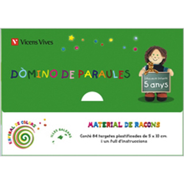 Espiral magica domino de paraules 5-6 anys. Tercer curs