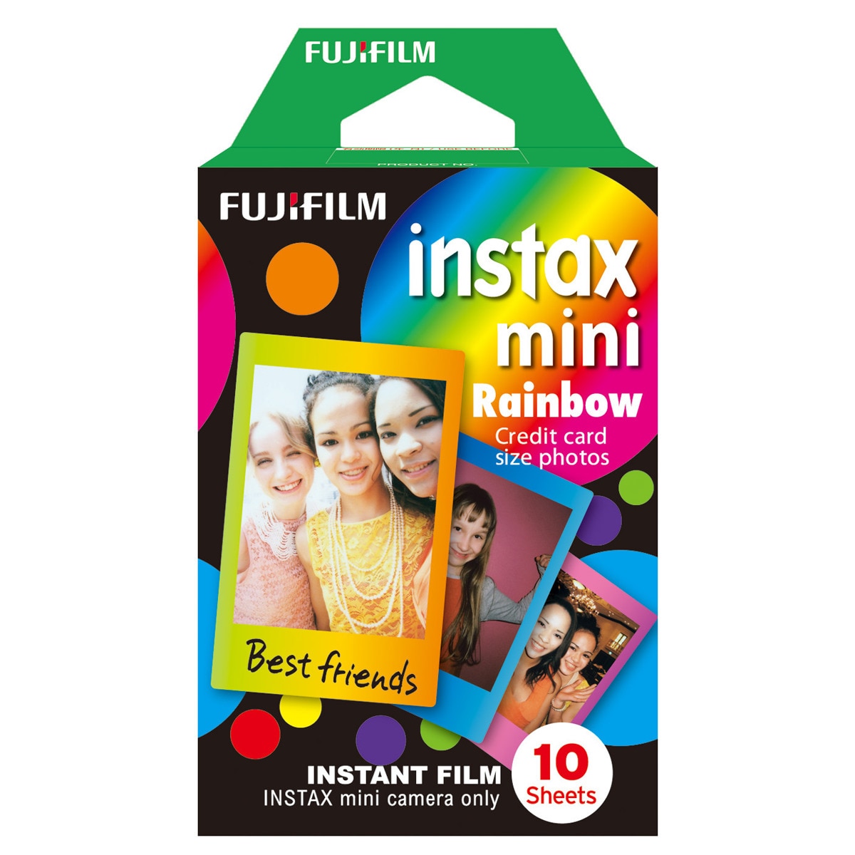 Imagem 0 de Película instantânea Instax Mini Film 10 folhas Arco-íris