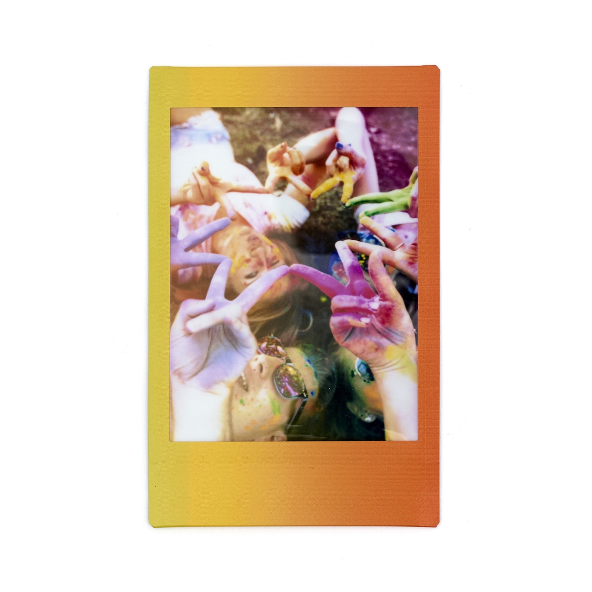 Película instantânea Instax Mini Film 10 folhas Arco-íris Branco-2