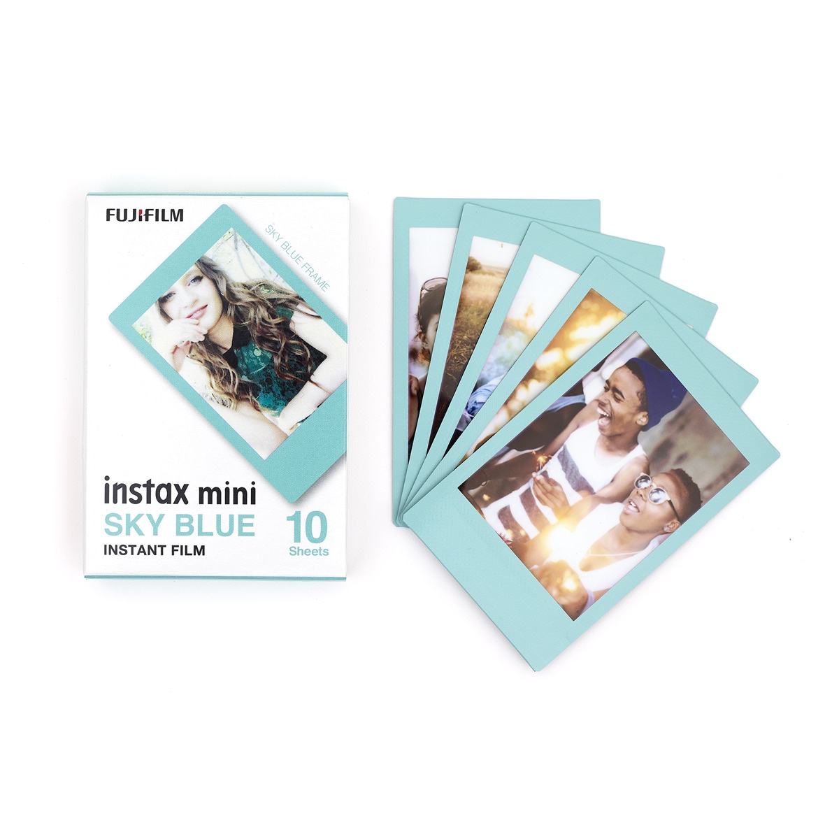 Fujifilm Instax Mini Sky Blue (10 poses) 3