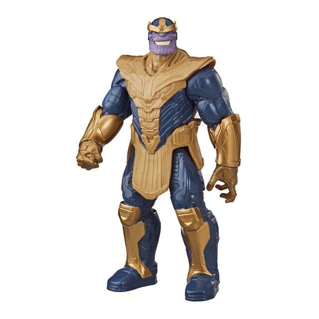 Figura titan hero deluxe Thanos Marvel Los Vengadores
