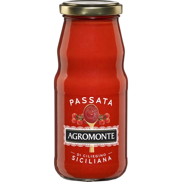 AGROMONTE passata tomate cherry botella 360 g