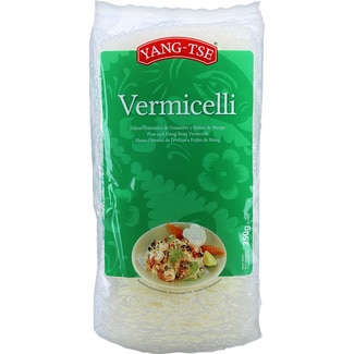 YANG-TSE vermicelli fideos orientales de guisantes y habas de mango envase 250 g