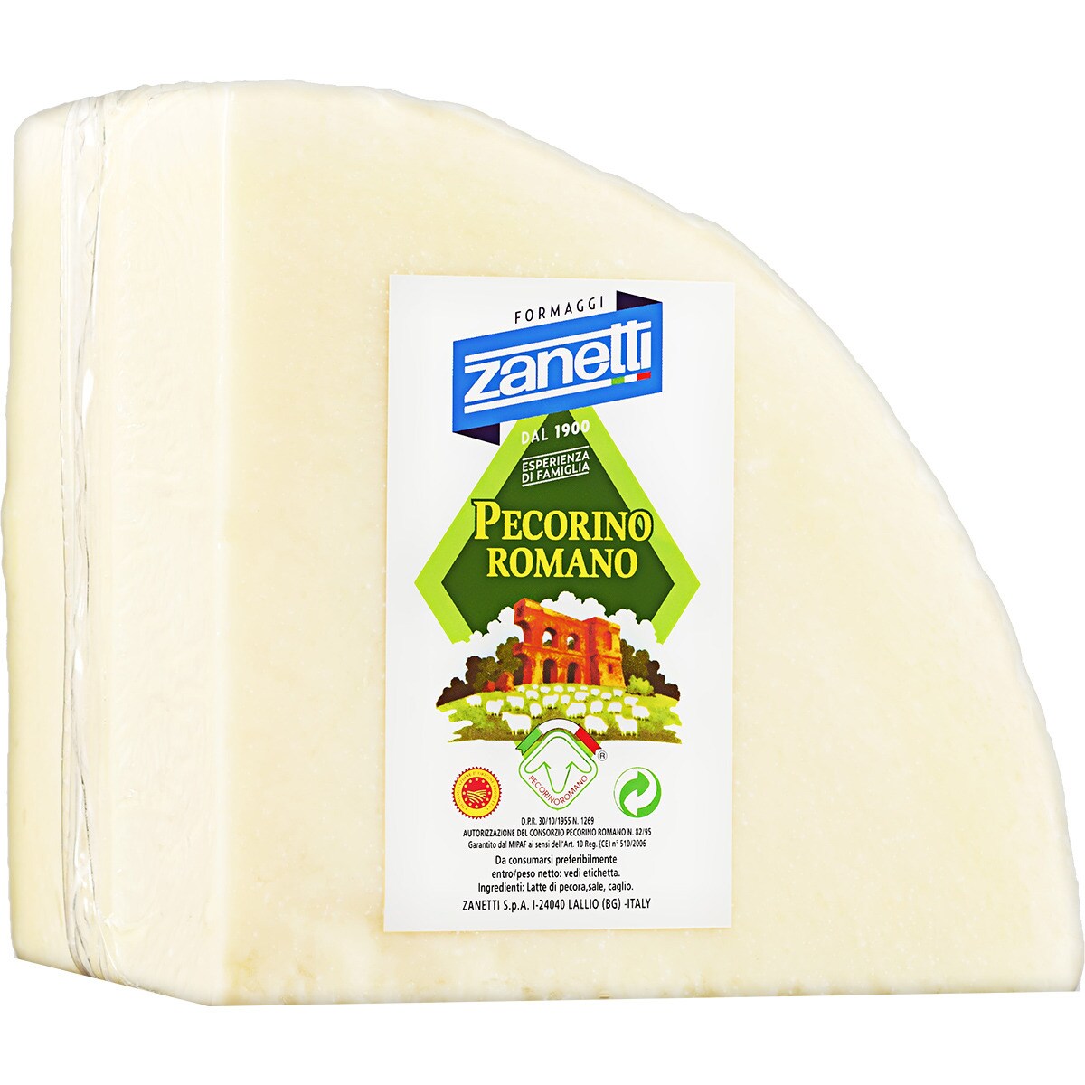 Comprar Pecorino Romano queso de oveja madurado semigraso elaborado con