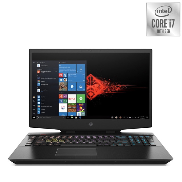 Portátil Gaming HP OMEN 17-cb1000ns, i7, 16GB, 1TB SSD, RTX 2070 Super 8GB