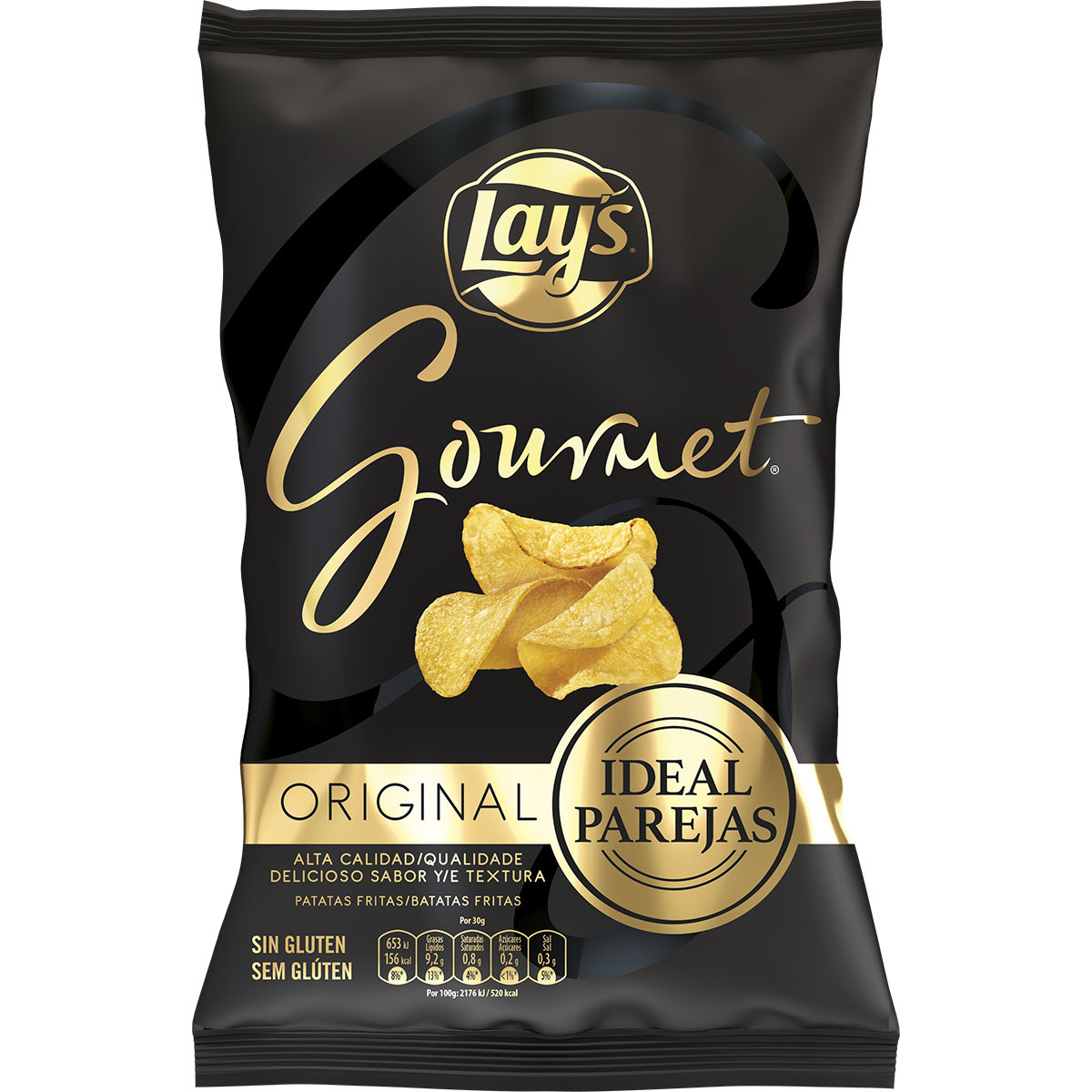 Patatas Fritas Sabor Original Sin Gluten Bolsa 120 G · Lays Gourmet · Supermercado El Corte 6589