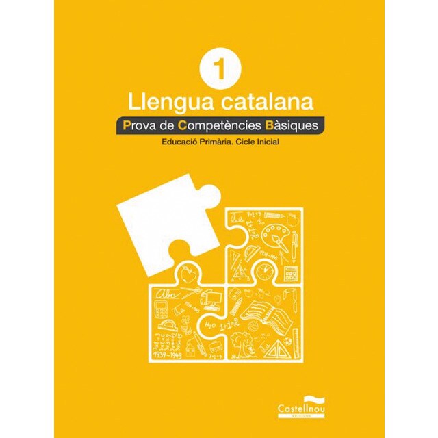 Llengua catalana 1r. Prova de competències bàsiques (Tapa blanda)