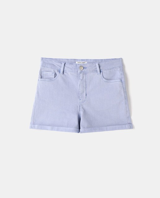 women's long skinny shorts