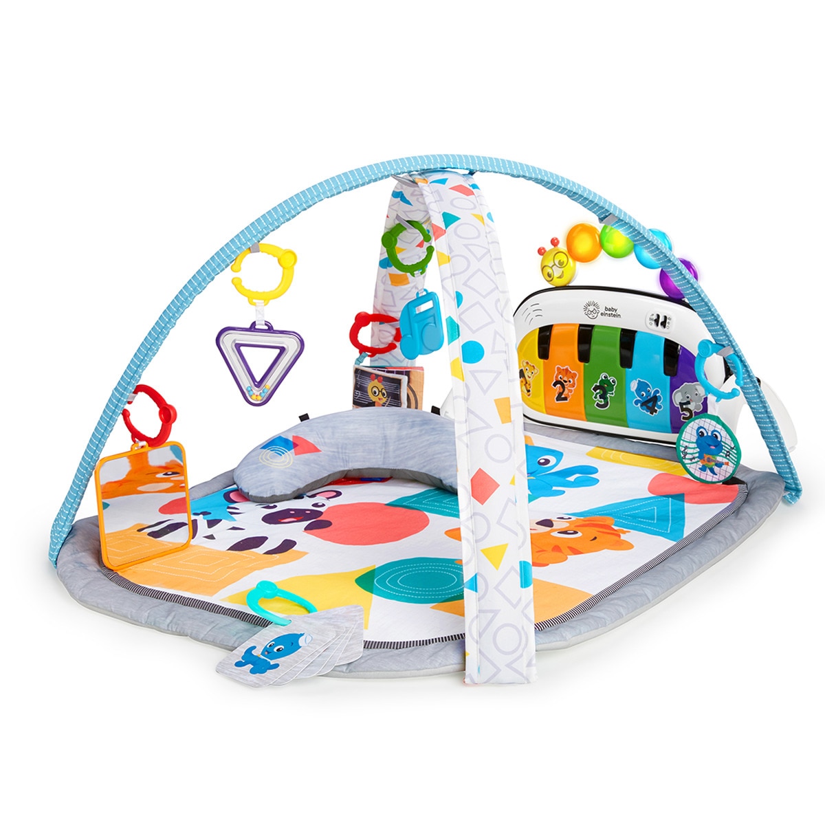 Baby Einstein – Gimnasio de juegos para bebés Baby Einstein Kickin’ Tunes 4 en 1 multicolor.