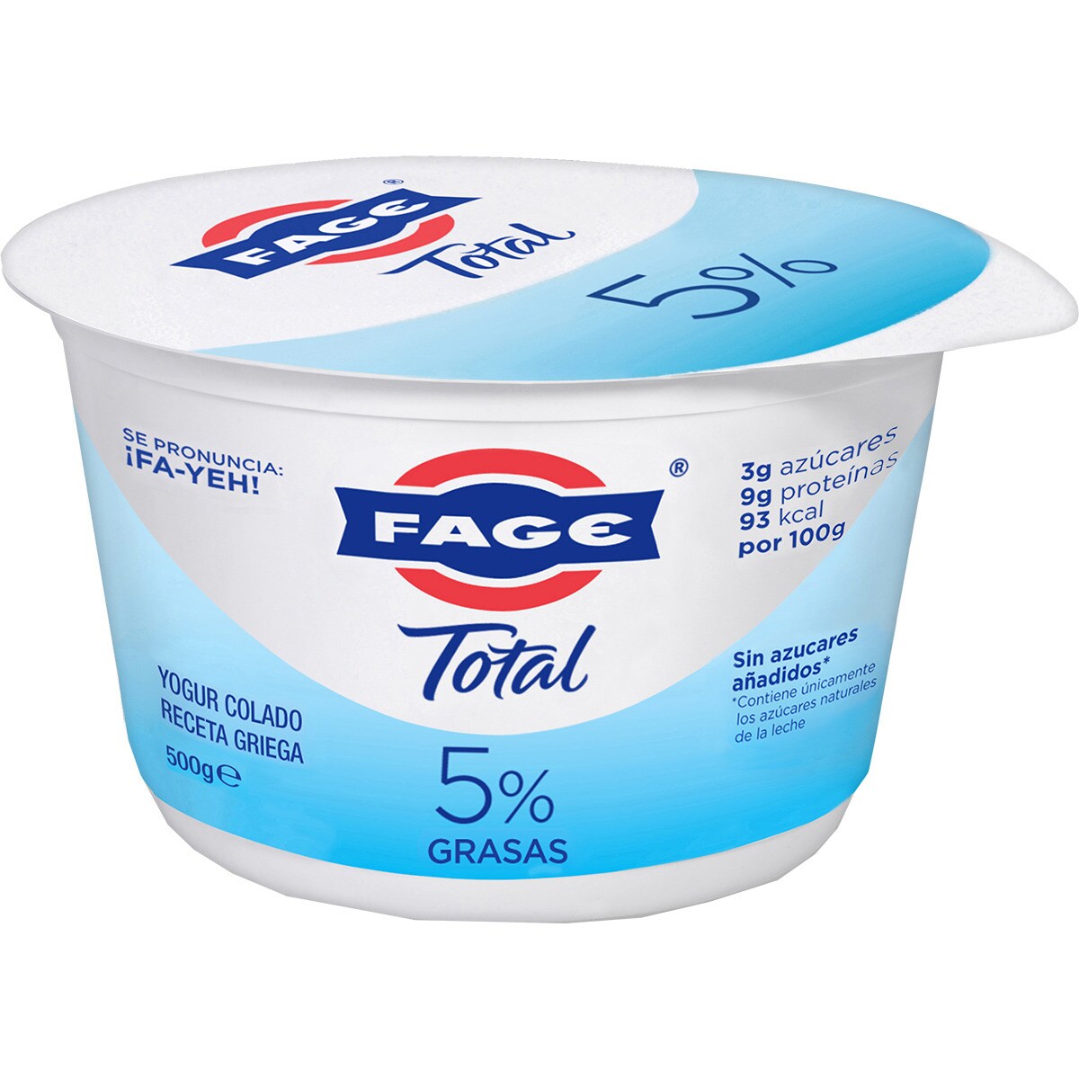 Comprar Total yogur griego natural 5 m.g. con proteínas 9 g sin