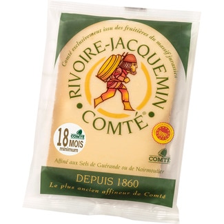 RIVOIRE JACQUEMIN queso de leche cruda de vaca 18 meses DOP Comte cuña 200 g