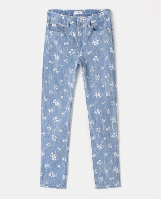 ralph lauren floral jeans