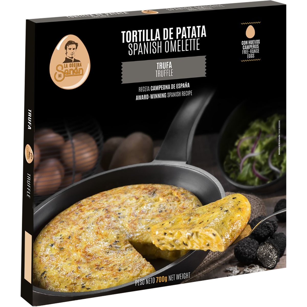 Tortilla de patata con trufa bandeja 700 g · LA COCINA DE SENEN