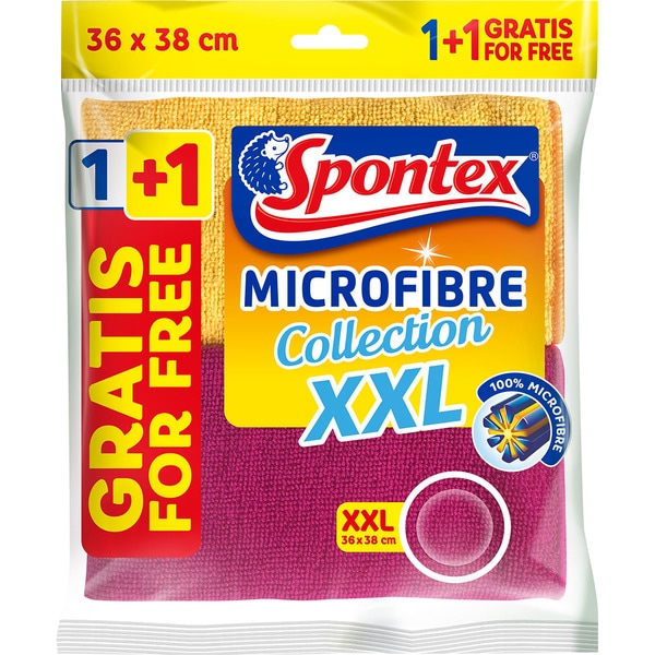 Microfibre Bayeta XXL 36x38cm Envase 1 Unidad · SPONTEX · Supermercado ...