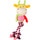FLAMINGO Deer dog toy measures 25 cm 1 each