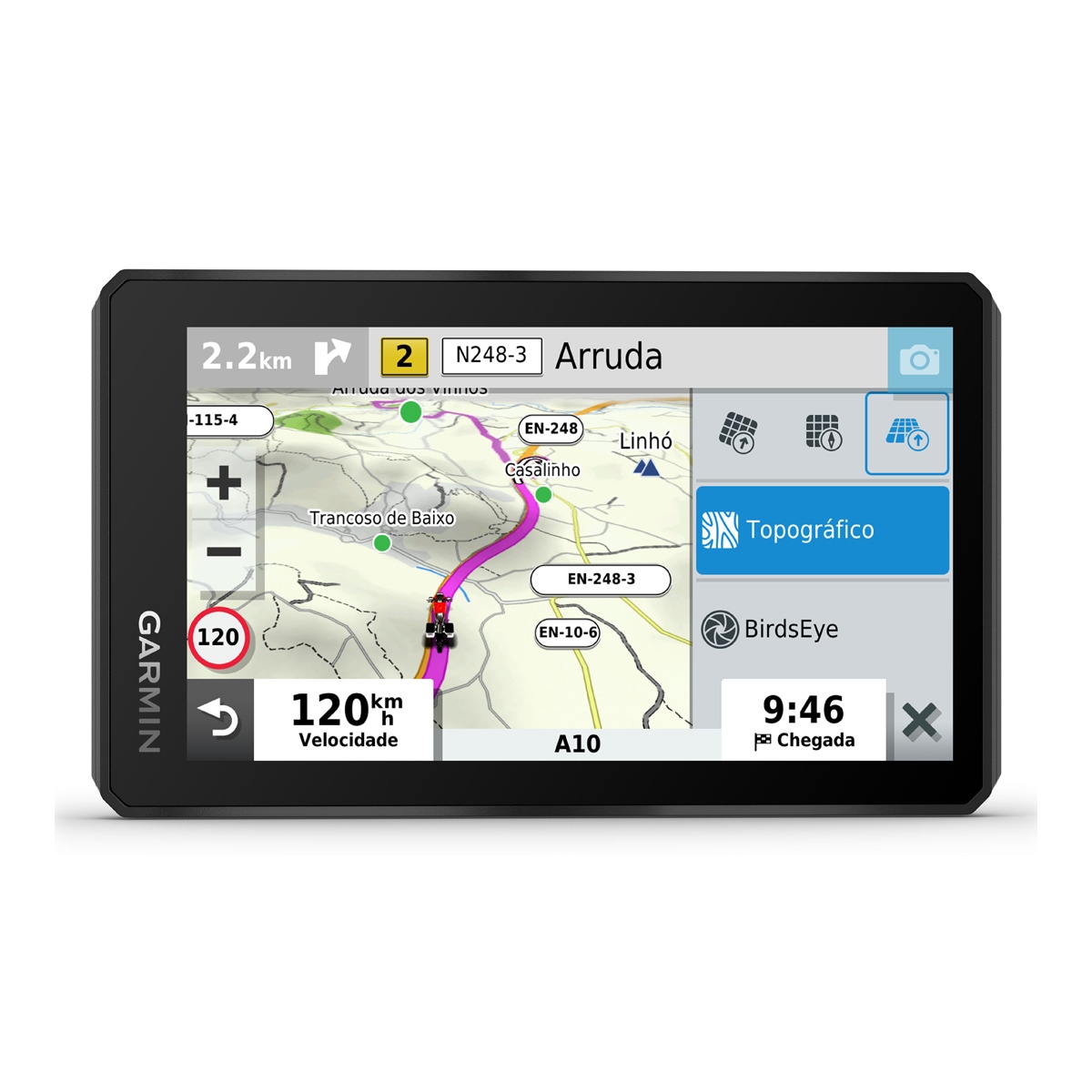 Navegador GPS para moto Garmin Zumo XT 5,5 Europa